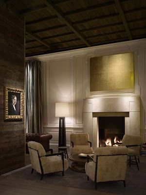 Designing a fireplace - The fireplace - Public Hotel Chicago Ian Schrager.jpg